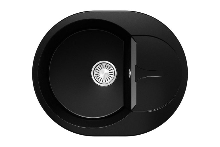 Мойка врезная с крылом POLYGRAN Atol-620