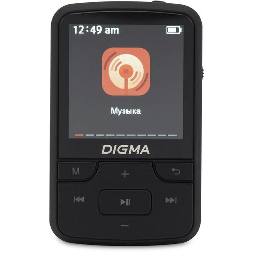 MP3 плеер Digma Z5 BT flash, 16ГБ, черный