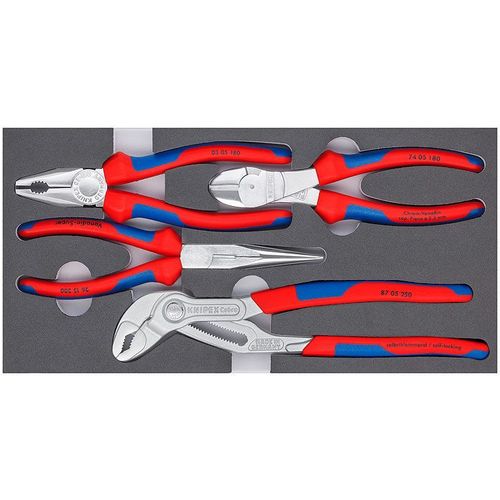 Набор инструментов KNIPEX KN-002001V17, 4 предмета — цена и наличие Набор инструментов KNIPEX KN-002001V17, 4 предмета