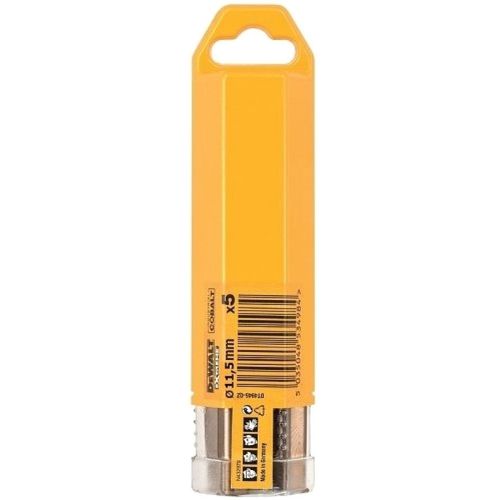 Набор сверл DeWALT DT4946-QZ, по металлу, 11.5мм, цилиндрический, 5шт