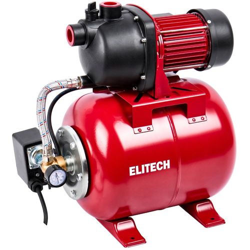 Насосная станция Elitech САВ 800-19П, центробежный, поверхностный, 3000л/ч