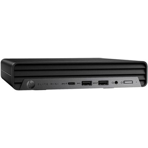 Неттоп HP Elite 800 G9 Mini Intel Core i5 14500, DDR5 16ГБ, 512ГБ SSD, Intel UHD Graphics 770, FreeDOS, черный [c7gg7at]