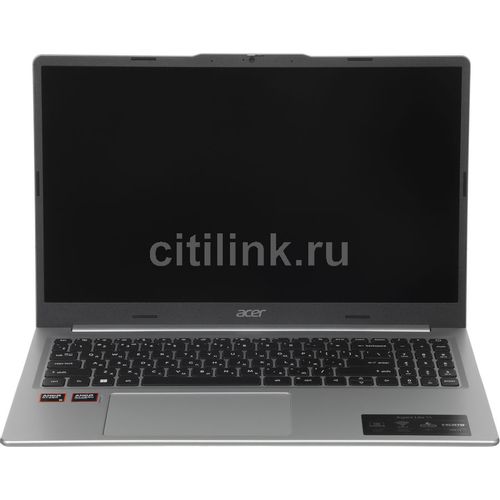 Ноутбук Acer Aspire Lite AL15-21P-R0R4, 15.6″, IPS, AMD Ryzen 5 40 2.8ГГц, 4-ядерный, 8ГБ LPDDR5, 512ГБ SSD, AMD Radeon…