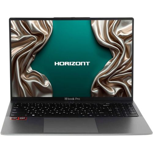 Ноутбук HORIZONT H-book 16 IPK2 (M74E5WG1), 16″, 2026, IPS, AMD Ryzen 7 8845HS 3.8ГГц, 8-ядерный, 16ГБ DDR5, 1ТБ SSD, AMD…