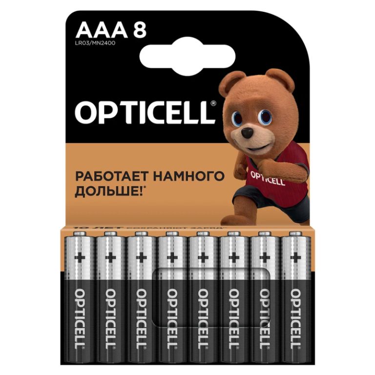 Opticell Батарейки AAA 8шт