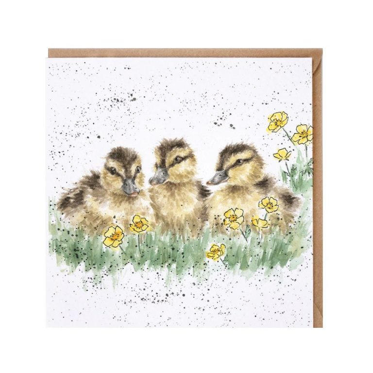 Wrendale Designs Открытка с конвертом Wrendale, Buttercup, 15х15см