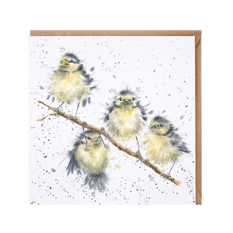 Wrendale Designs Открытка с конвертом Wrendale Hanging out with Friends 15х15см, п/к