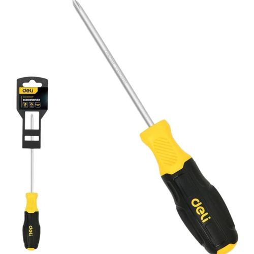 Отвертка Deli DL631002P, PZ2 длина стержня 100мм — цена и наличие Отвертка Deli DL631002P, PZ2 длина стержня 100мм