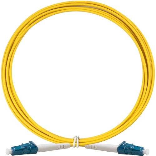 Патч-корд EXEGATE FC-S-9-LC-LC-5M-LSZH 5м, многожильный, желтый