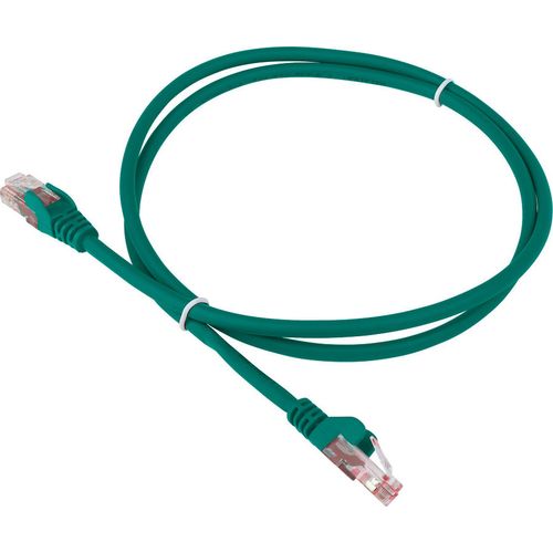 Патч-корд LanMaster вилка RJ-45, вилка RJ-45, кат.6, LSZH, 0.5м, зеленый [lan-pc45/u6-0.5-gn]