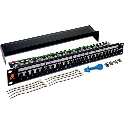 Патч-панель Lanmaster LAN-PPL24S5E 19″ 1U 24xRJ45 кат.5E FTP — цена и наличие Патч-панель Lanmaster LAN-PPL24S5E 19″ 1U 24xRJ45 кат.5E FTP
