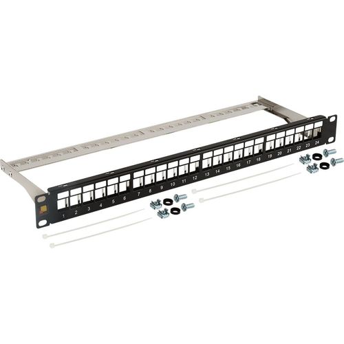 Патч-панель наборная Lanmaster (LAN-PPN24OK-STP) 19″ 1U 24x FTP — цена и наличие Патч-панель наборная Lanmaster (LAN-PPN24OK-STP) 19″ 1U 24x FTP