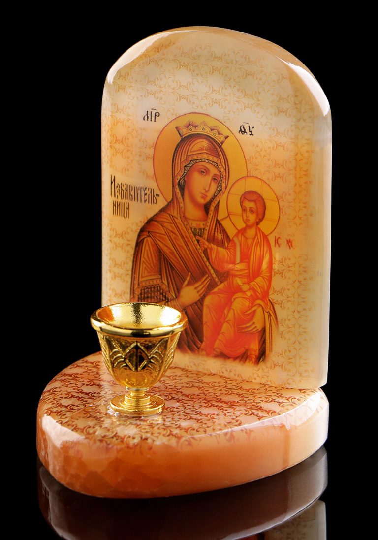Подсвечник с иконой