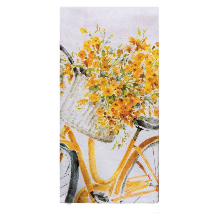 Полотенце кухонное Kay Dee Designs Милый дом. Велосипед 40х66 см, двустороннее, хлопок