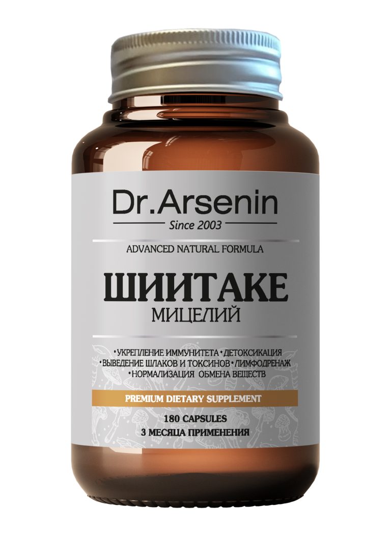 Dr. Arsenin Премиум-комплекс "Шиитаке мицелий"