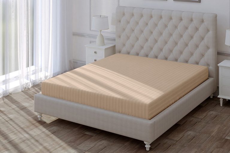 Verossa Простыня Stripe Premium Bronze