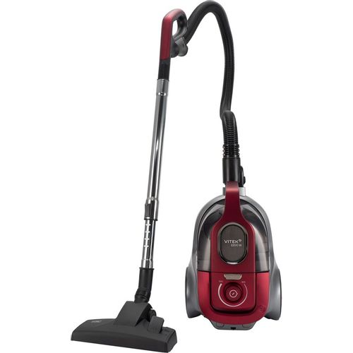 Пылесос Vitek VT-CV3113, 2200Вт, красный/серый