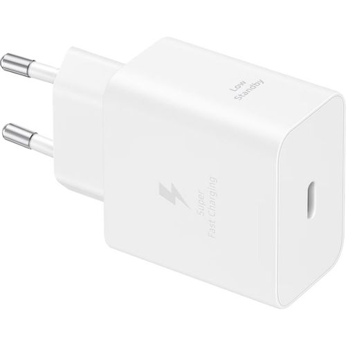 Сетевое зарядное устройство Samsung EP-T4511NWEGEU, USB-C, USB-C, 45Вт, 3A, белый