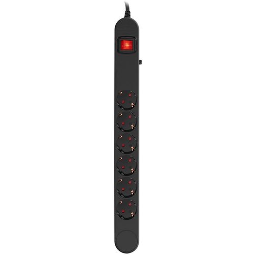 Сетевой фильтр Ippon NF-EU-1.8-10, 1.8м, черный
