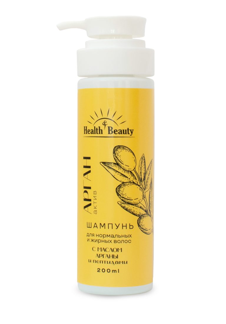 Health&Beauty Шампунь для нормальных волос с маслом арганы