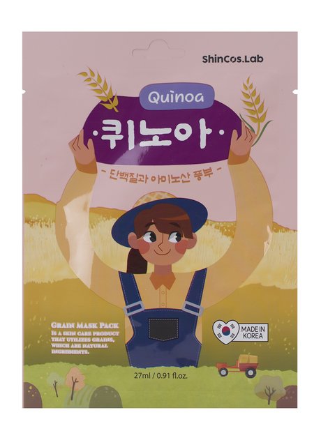 Shincos.lab Energizing Grain Elasticity Quinoa Mask Pack