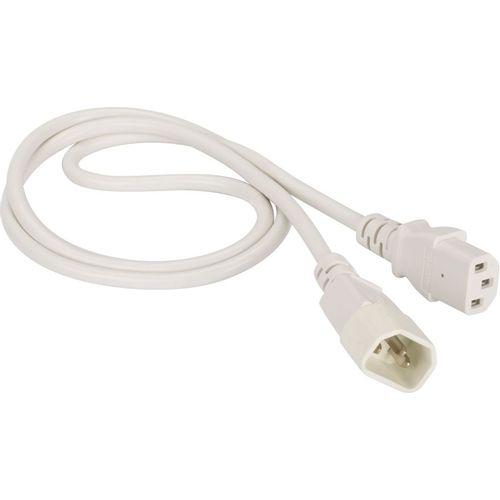 Шнур питания Lanmaster (LAN-PP13/14-5.0-WH) C13-С14 проводник.:3×0.75мм2 5м 220В 10А белый — цена и наличие Шнур питания Lanmaster (LAN-PP13/14-5.0-WH) C13-С14 проводник.:3×0.75мм2 5м 220В 10А белый