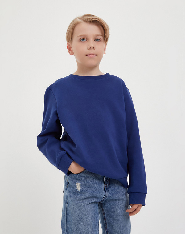 Mascotte JUNIOR Синий детский свитшот