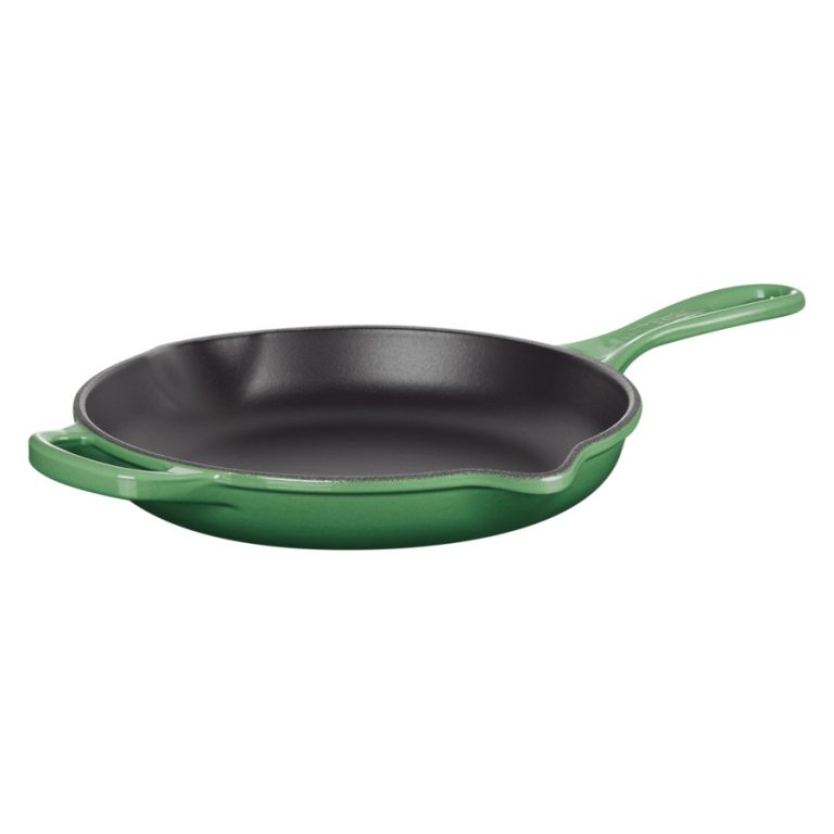 Сковорода с чугунной ручкой Le Creuset Cast Iron — Signature 23 см, чугун, зеленый бамбук