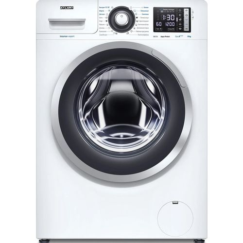 Стиральная машина Атлант СМА 80С1214-C-01, с фронтальной загрузкой, 8кг, 1200об/мин, с паром — цена и наличие Стиральная машина Атлант СМА 80С1214-C-01, с фронтальной загрузкой, 8кг, 1200об/мин, с паром
