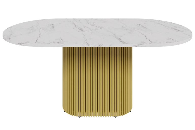 Стол GENGLASS Trubis oval
