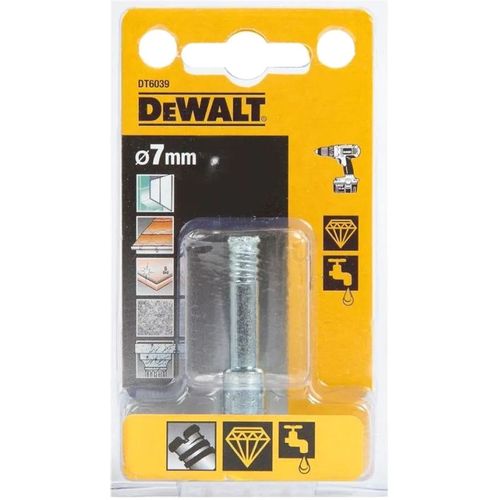 Сверло DeWALT DT6039-QZ, по кафелю/стеклу, 7мм, цилиндрический, 1шт