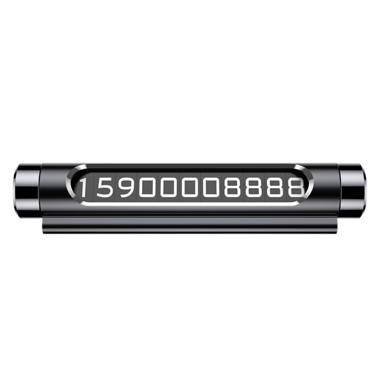 Baseus Temporary Parking Number Card, Черный