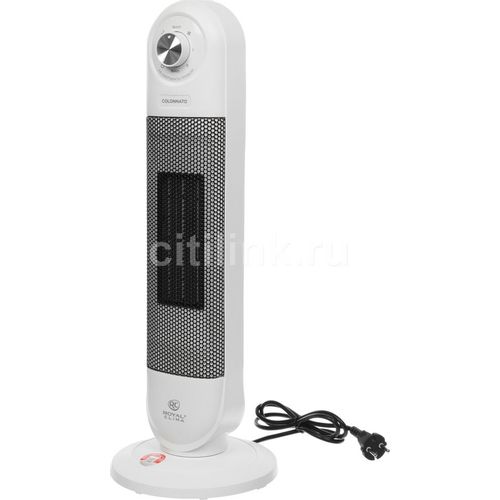 Тепловентилятор керамический Royal Clima RFH-C2000DC-W, 2000Вт, 2 режима, белый, черный — цена и наличие Тепловентилятор керамический Royal Clima RFH-C2000DC-W, 2000Вт, 2 режима, белый, черный