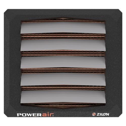 Тепловентилятор ZILON HB-35W, 26000Вт, черный, серый
