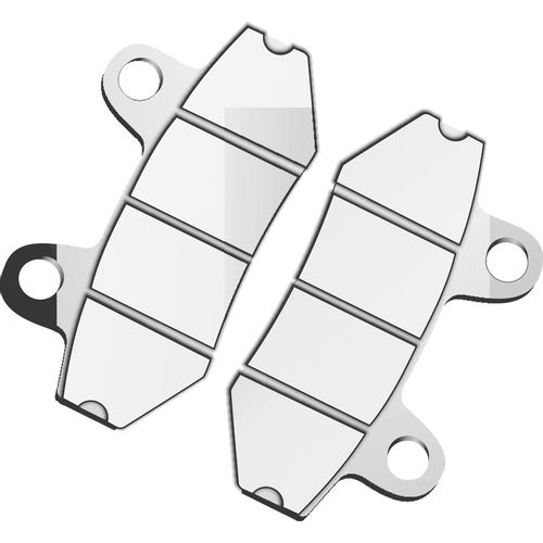 Тормозные колодки CTR GK0550, дисковые, задние