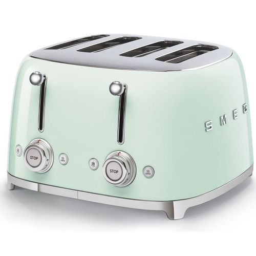 Тостер SMEG TSF03PGEU, зеленый