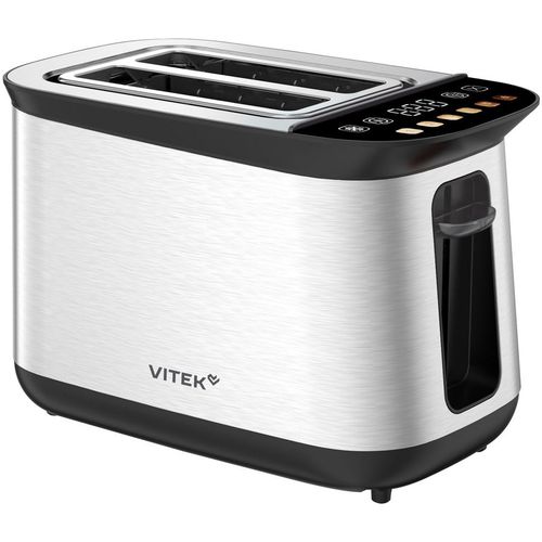 Тостер Vitek VT-T1003, стальной/черный