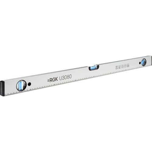 Уровень пузырьковый RGK U3080 80см, магнитный, глазков: 3шт [752015]