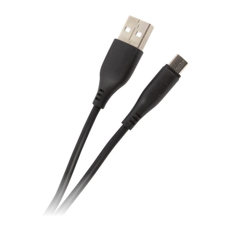 Usams US-SJ268 U18 Micro USB (1 м), круглый (черный)