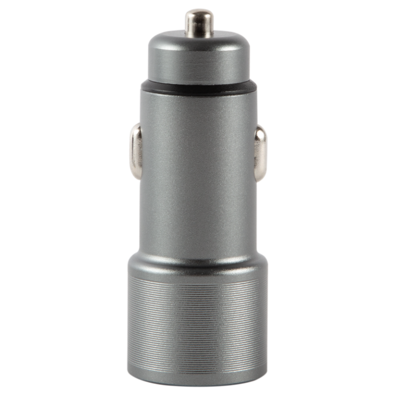 Usams USB QС + Type-C PD 38W(18+20), серый