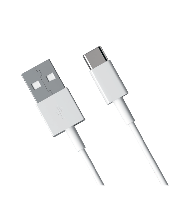 Red Line USB — Type-C 2А, PVC, QC 2.0,белый