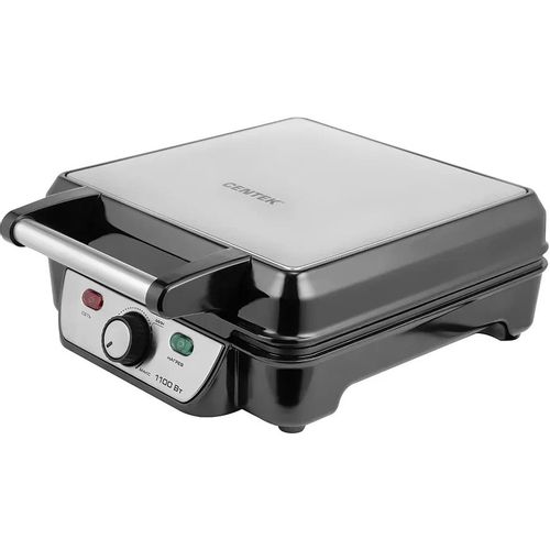 Вафельница CENTEK CT-1453, серебристый