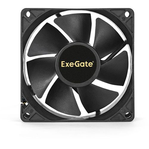 Вентилятор EXEGATE EX283382RUS 80мм, 2-pin(Molex), 2500об/мин, 25.2 дБ, черный, OEM — цена и наличие Вентилятор EXEGATE EX283382RUS 80мм, 2-pin(Molex), 2500об/мин, 25.2 дБ, черный, OEM