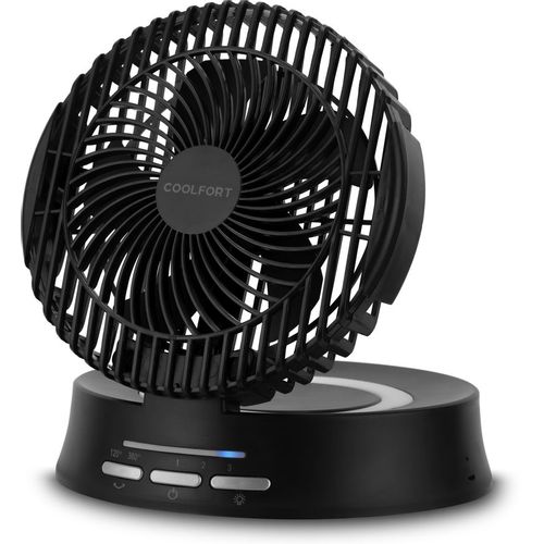 Вентилятор настольный COOLFORT CF-2000, черный