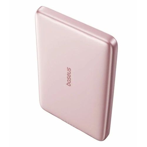 Внешний аккумулятор (Power Bank) BASEUS PicoGo AM41, 5000мAч, розовый [p1007680c453-00]