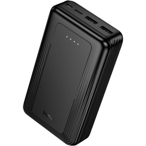 Внешний аккумулятор (Power Bank) Hoco J165A Honey, 20000мAч, черный [66305]