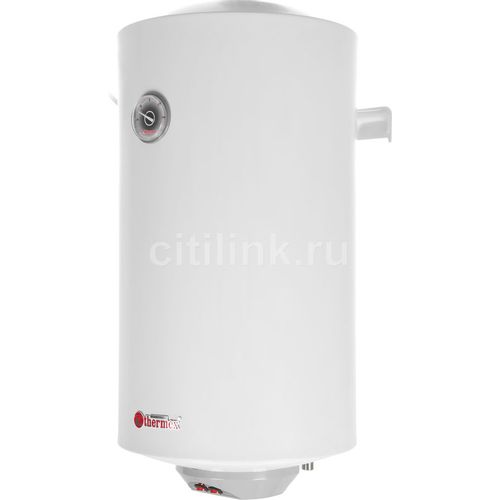 Водонагреватель Thermex Praktik 50 V Slim, накопительный, 2.5кВт, 50л, белый [эдэ001639]