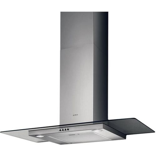 Вытяжка каминная Elica Flat GLASS IX/A/90, кнопочное управление, нержавеющая сталь [68516390a]