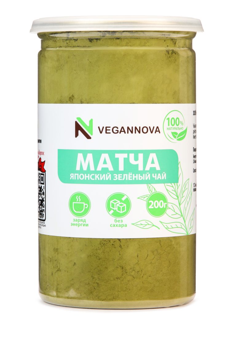 Vegannova Зелёный чай "Матча"
